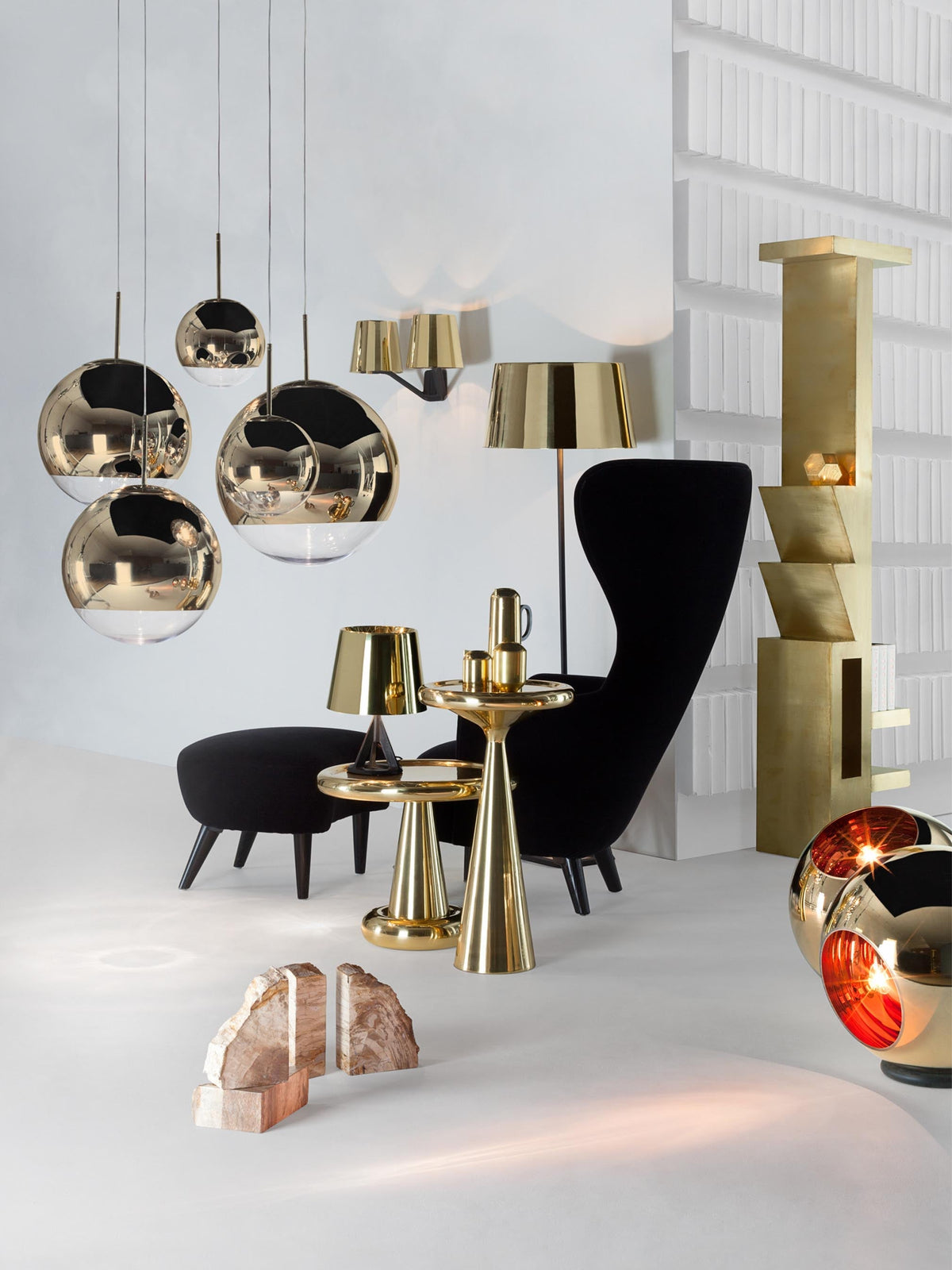 Mirror Ball – lampada a sospensione – ambientata