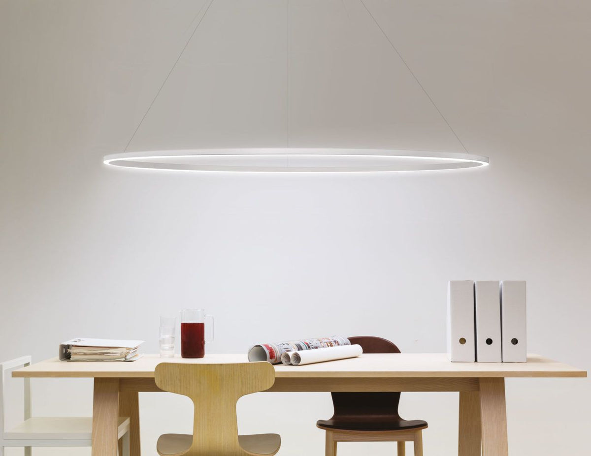 Ellisse – lampada a sospensione – ambientata