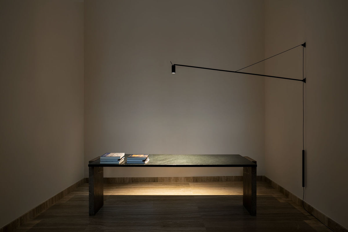 Swan – lampada da parete – ambientata