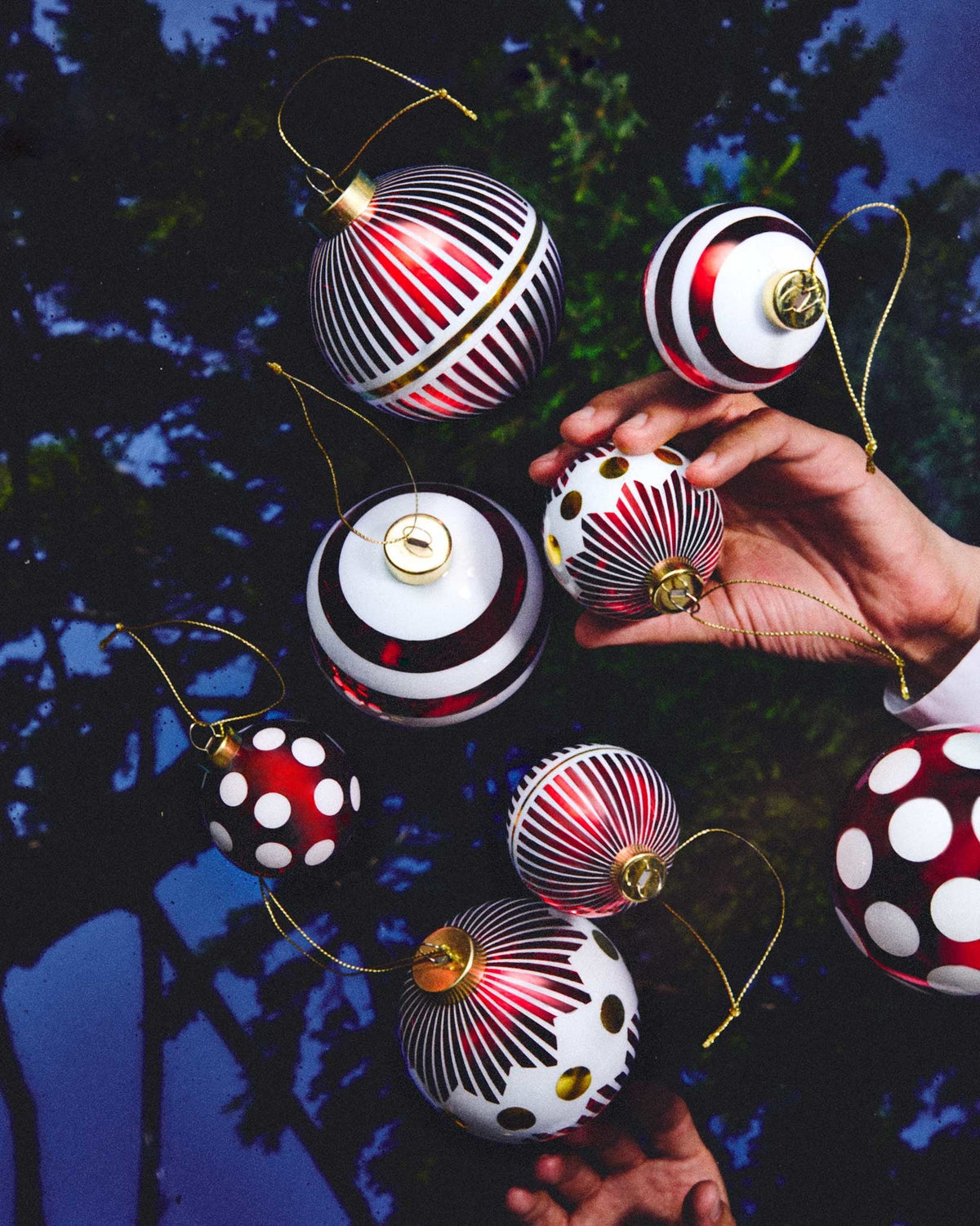 Delight – palla per albero di Natale (NZ04 4) - Sag 80 - Alessi - Complemento