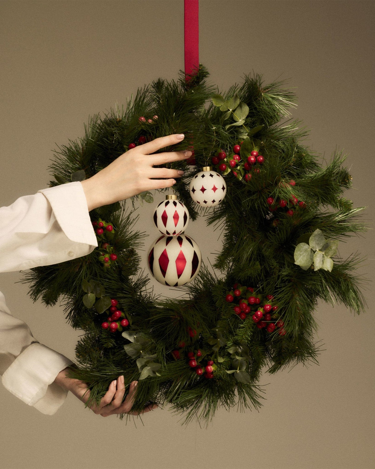Delight – palla per albero di Natale (NZ04 6) – ambientata