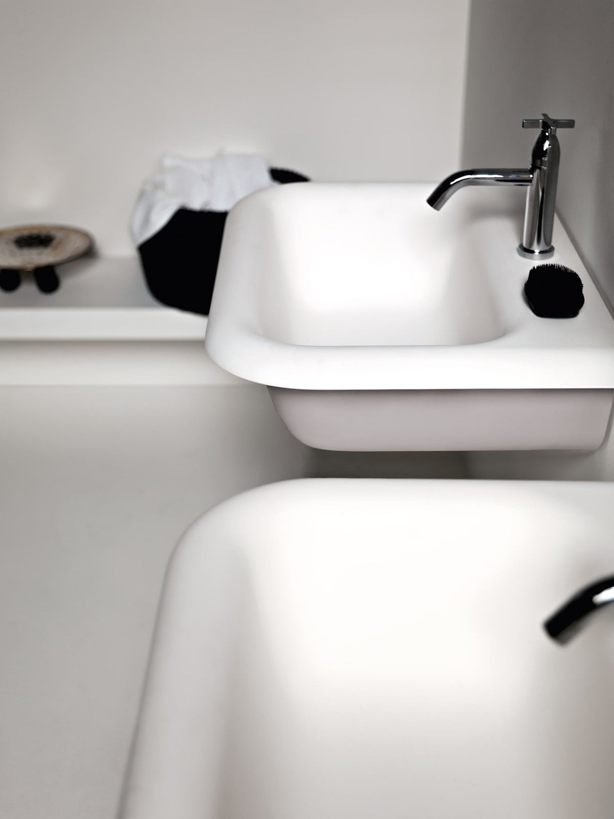 Ottocento – lavabo a parete - Sag 80 - Agape - Lavabo