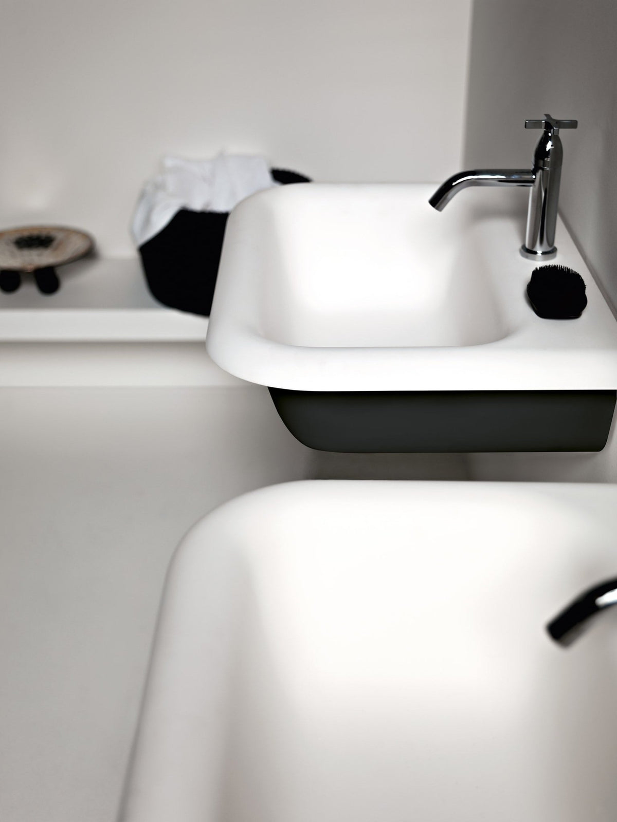 Ottocento – lavabo a parete - Sag 80 - Agape - Lavabo