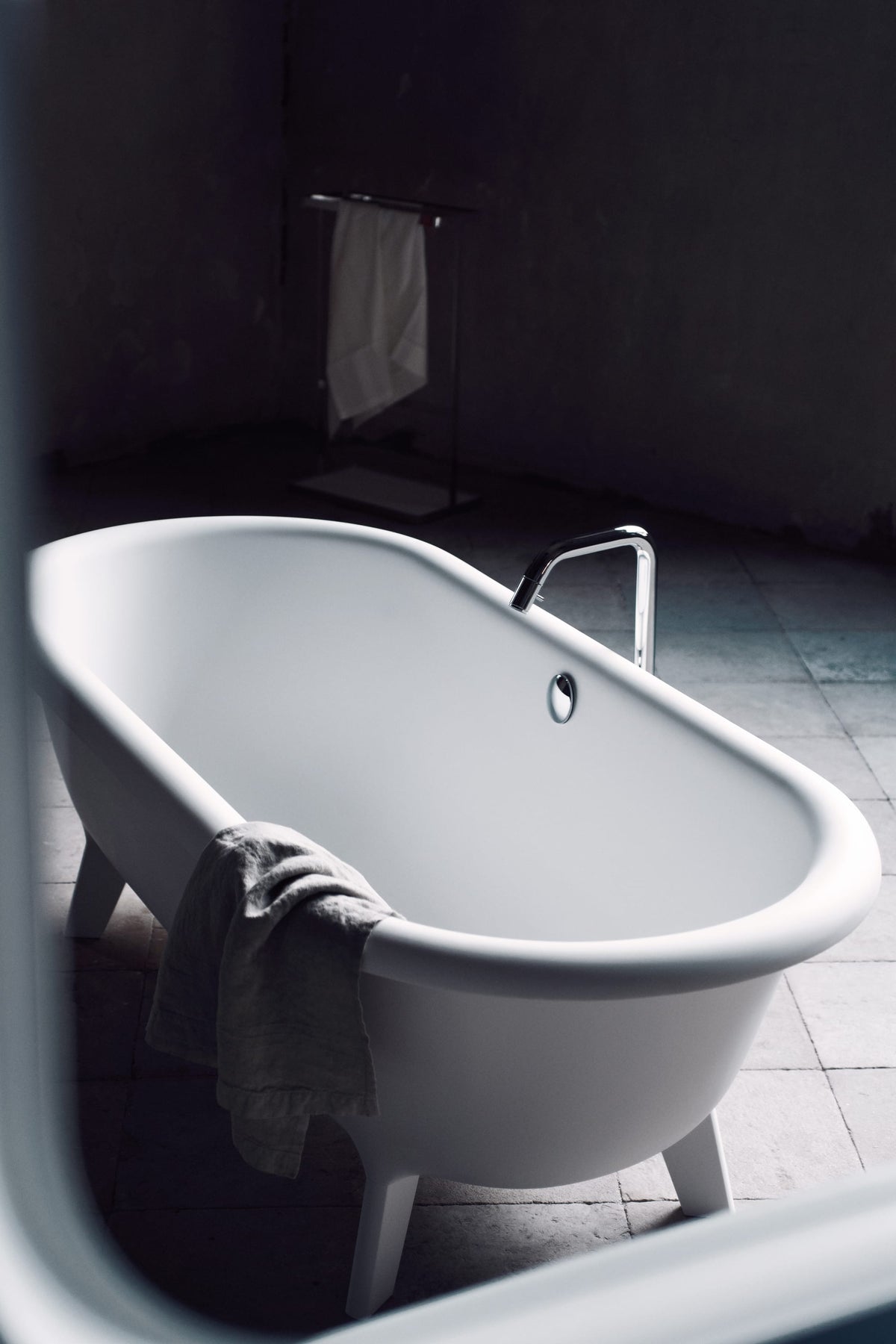 Ottocento – vasca freestanding – ambientata