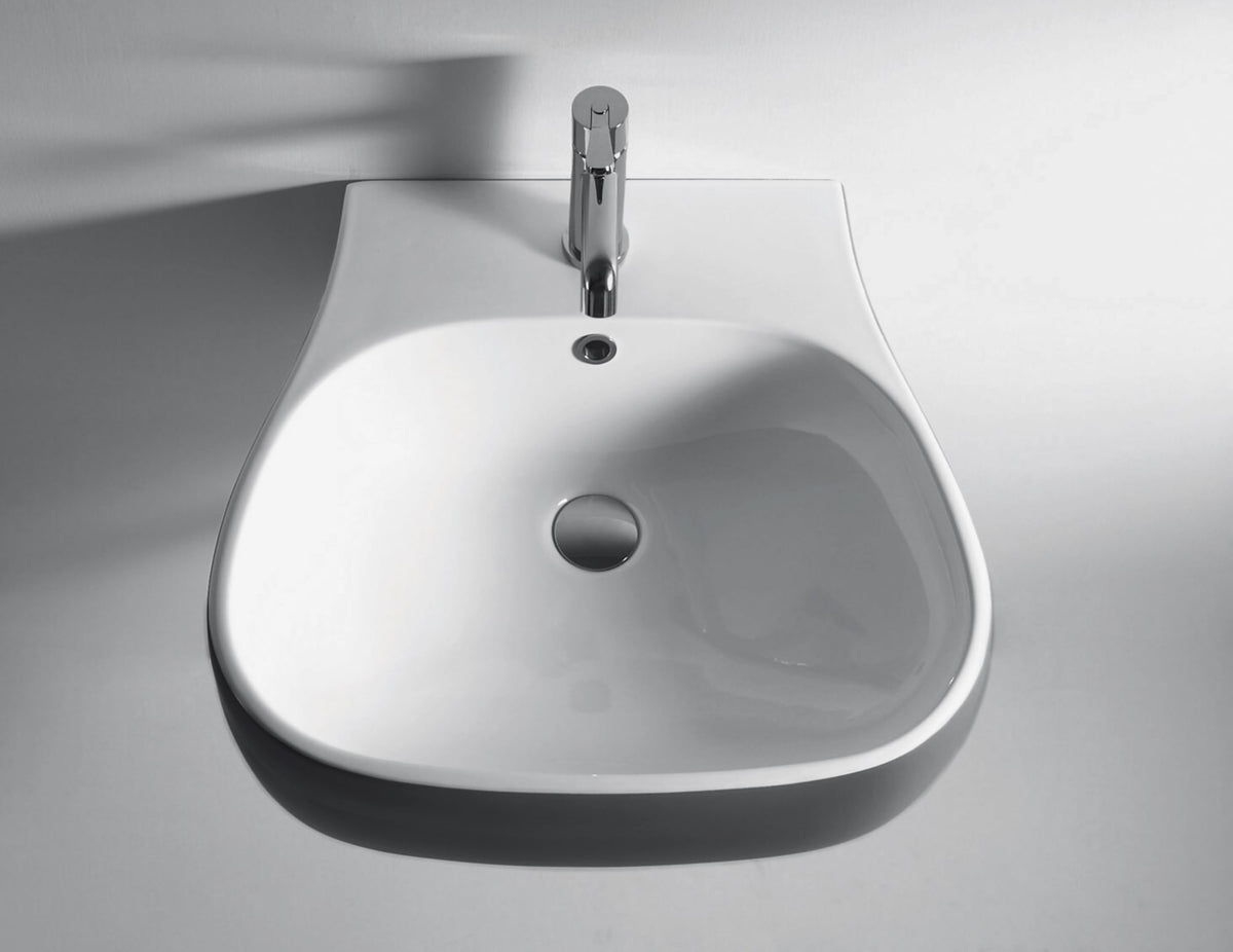 Pear – lavabo a parete – ambientata