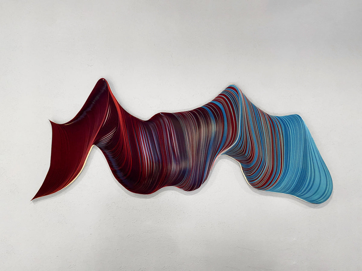 Panta Rei – scultura a parete – ambientata