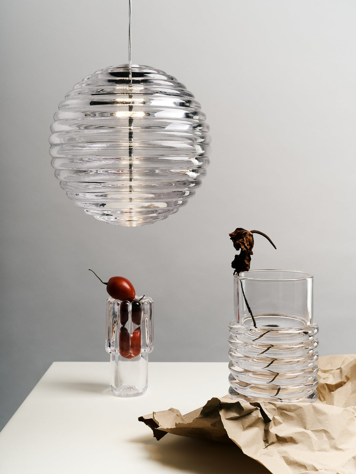 Press Sphere – lampada a sospensione – ambientata