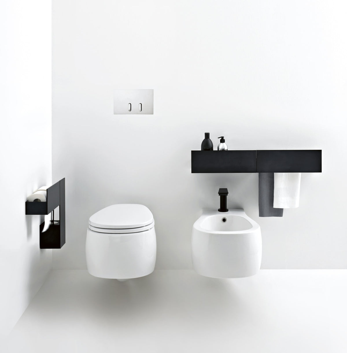 Sen miscelatore monoforo – per lavabo e bidet - Sag 80 - Agape - Bagno
