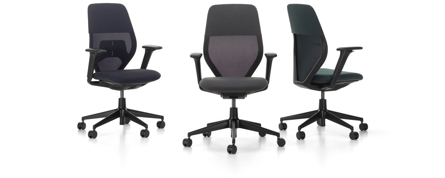 Sedia ACX Mesh - Sag 80 - Vitra - Sedia