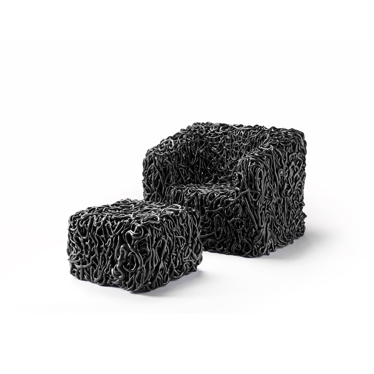 Senzafine – poltrona / pouf – foto prodotto