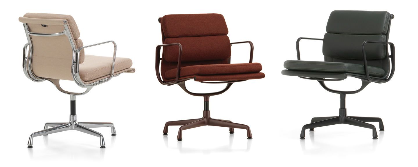 Soft Pad Chairs EA 205/207/208 – Conference - Sag 80 - Vitra - Sedia