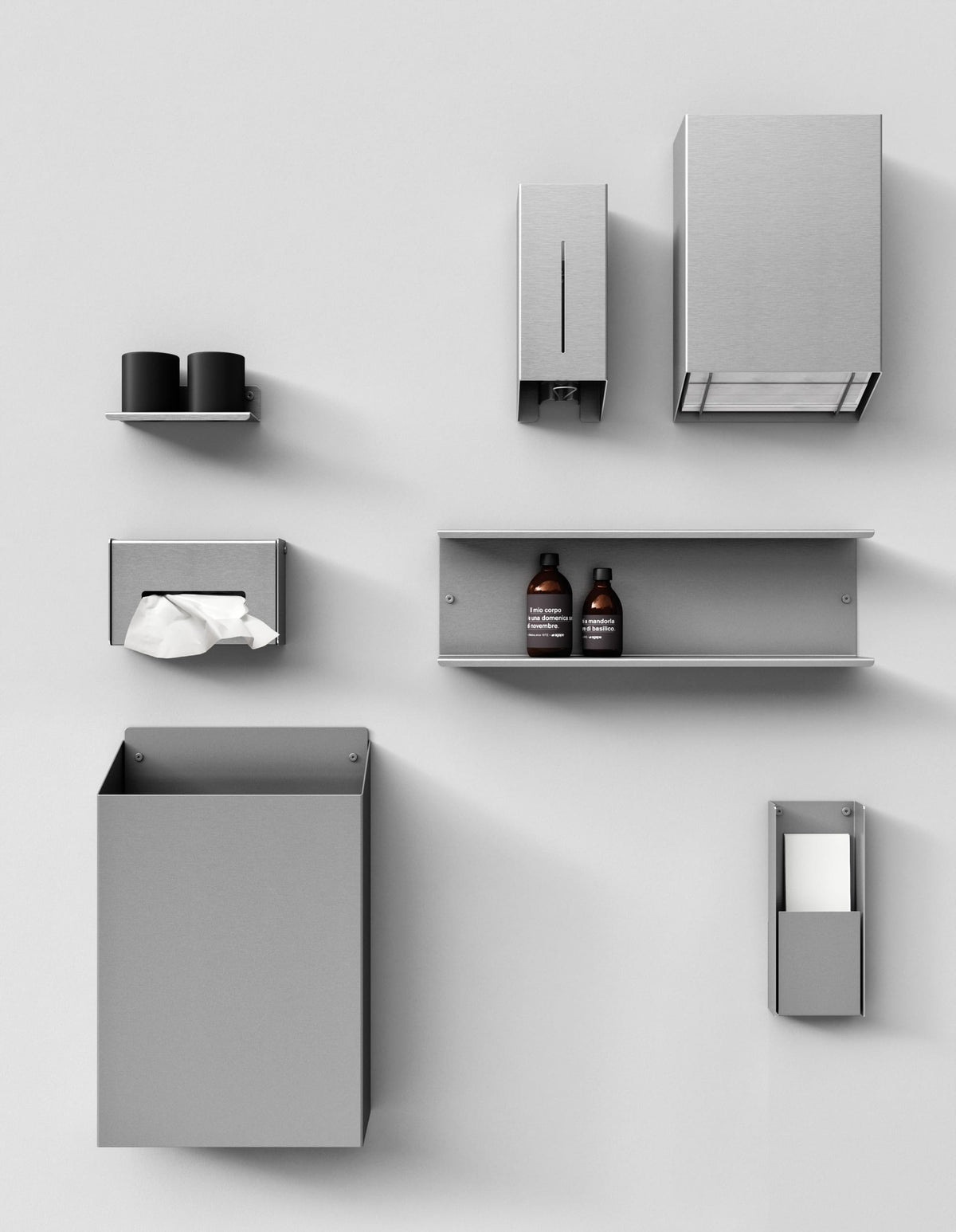 Mach 2 – dispenser (mach 2 dispenser salviette) - Sag 80 - Agape - Bagno