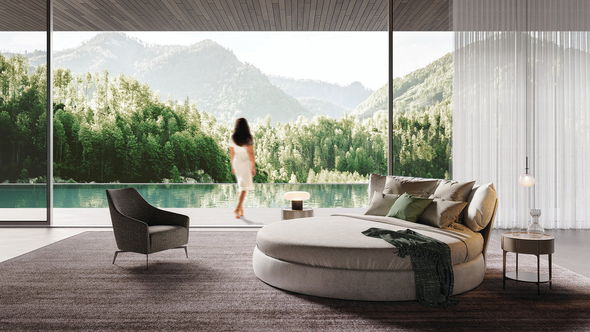 Timeo round – letto - Sag 80 - Alivar - Letto