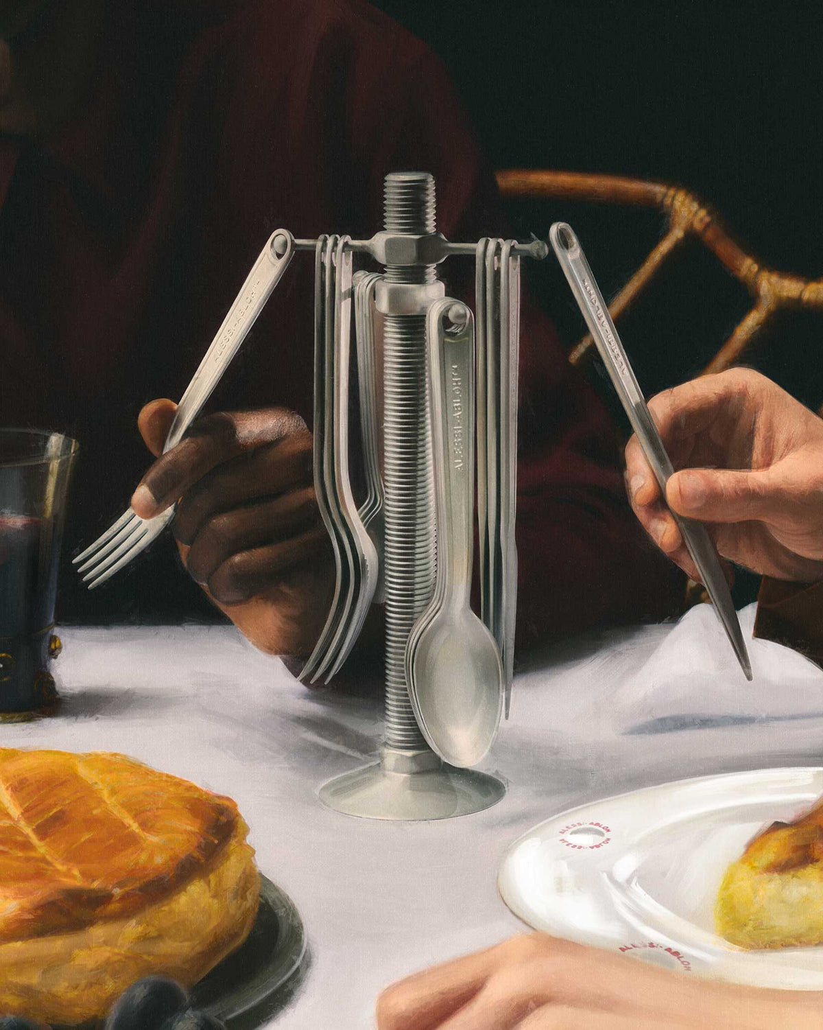 Conversational Objects – set di posate - Sag 80 - Alessi - Complemento