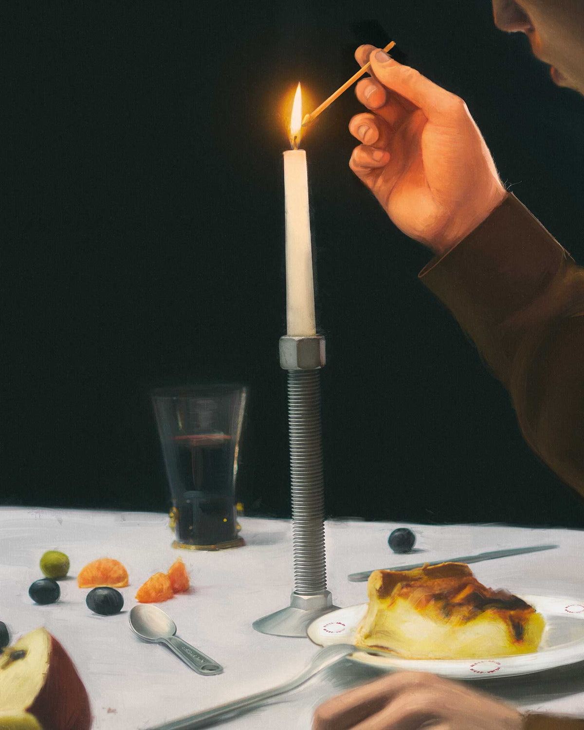 Conversational Objects – candeliere – ambientata