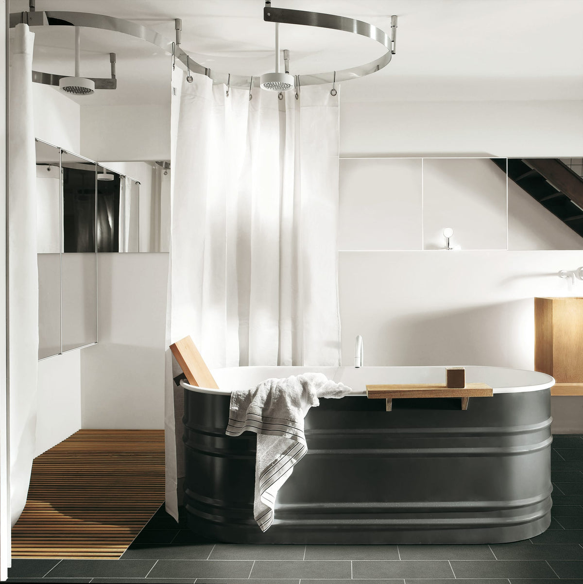 Cooper configurazione aperta – a soffitto - Sag 80 - Agape - Bagno