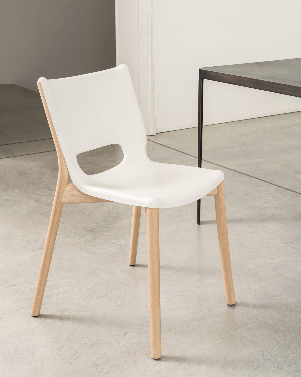 Poêle Collection – sedia monoscocca (PS19_) - Sag 80 - Alessi - Sedia