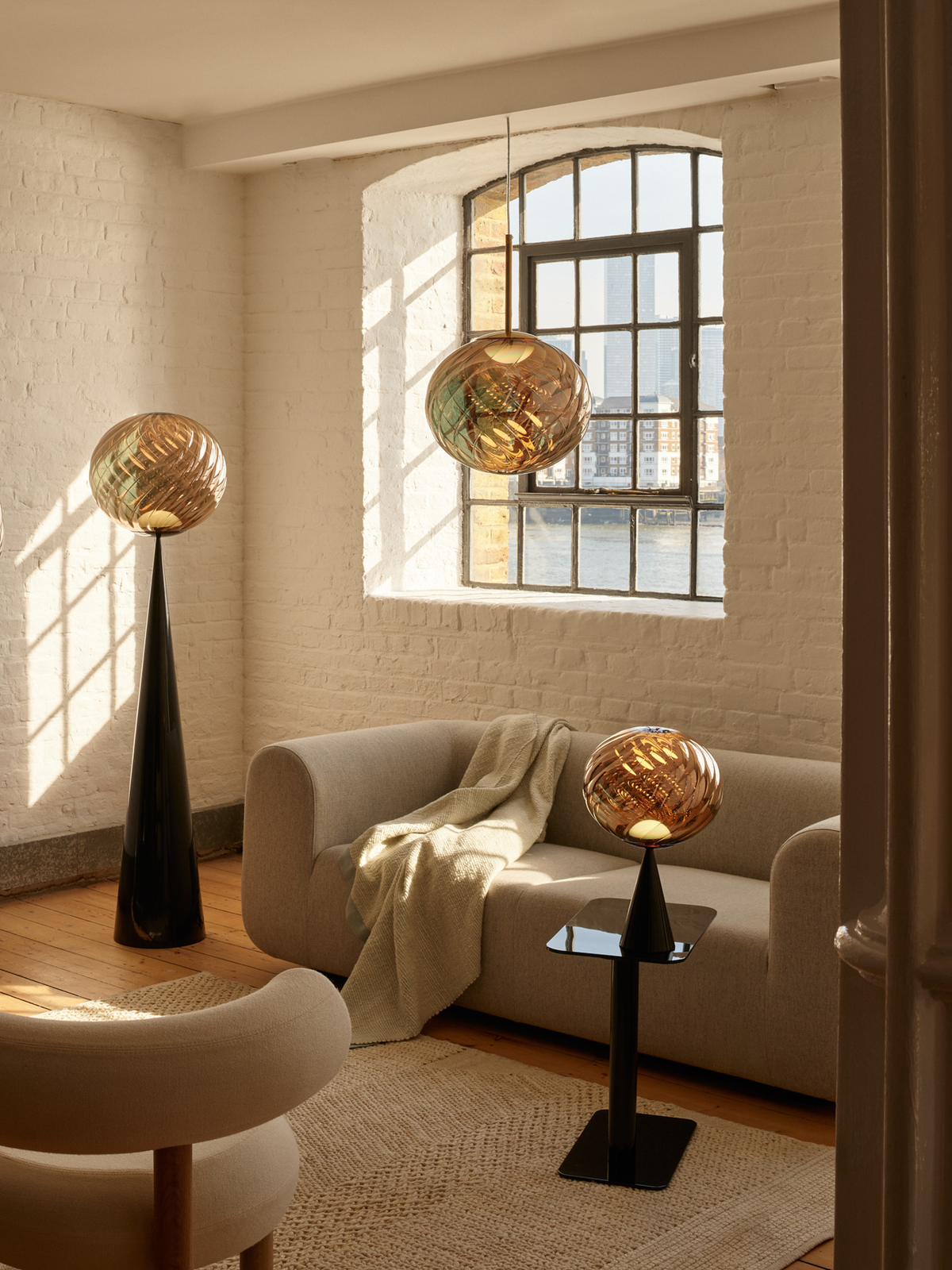 Whirl – lampada a sospensione – ambientata