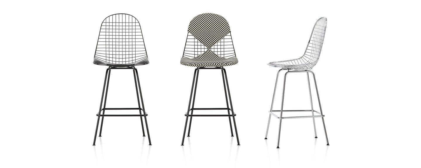 Wire Stool Medium - Sag 80 - Vitra - Sedia