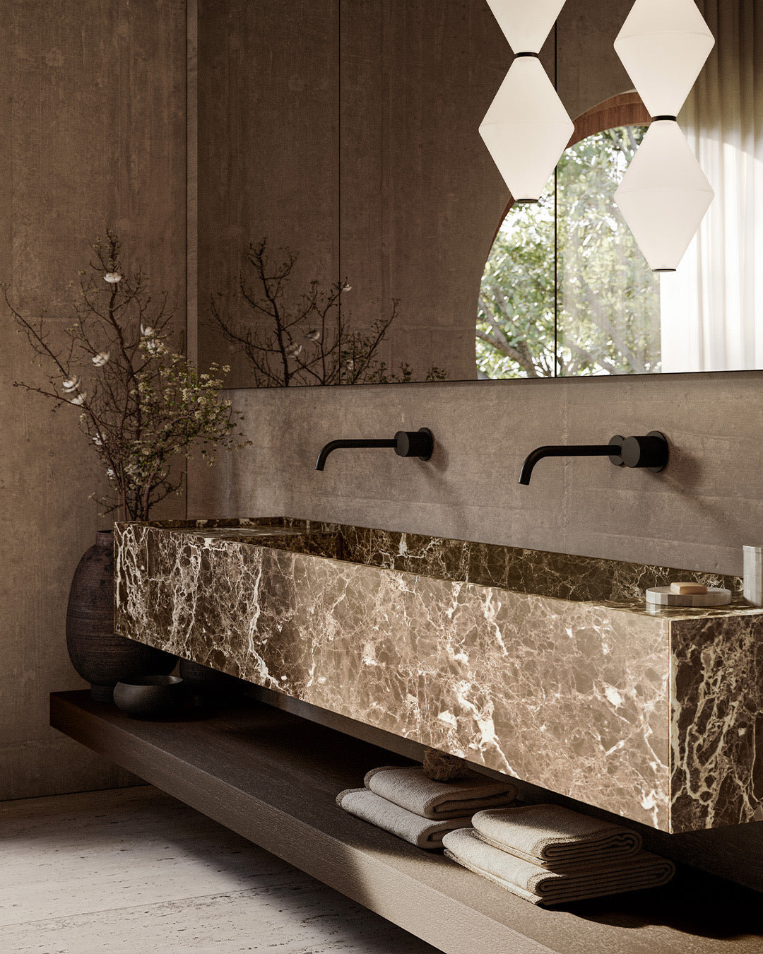 Zone – lavabo a canale