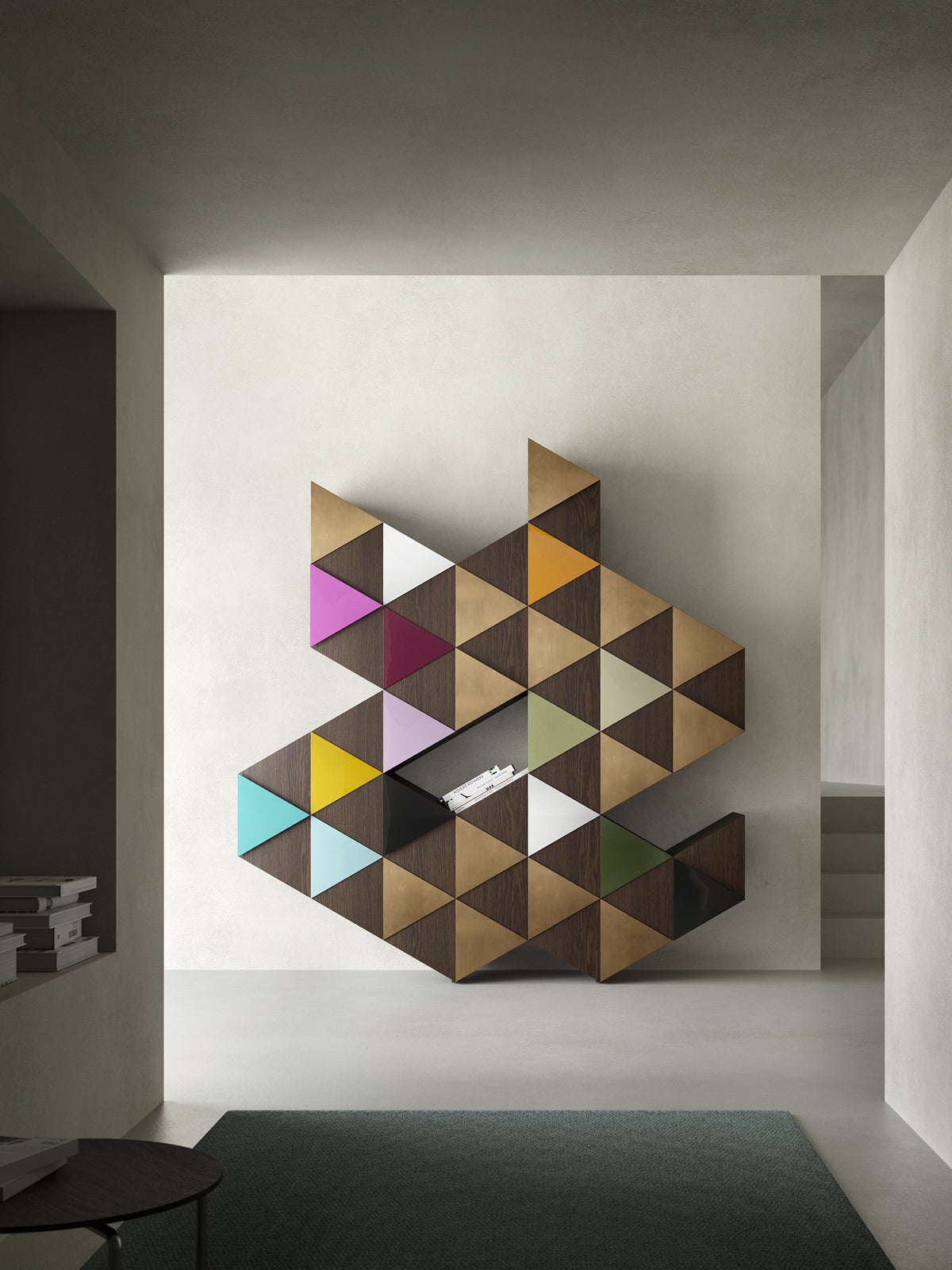 Arlequin – mobile contenitore – ambientata