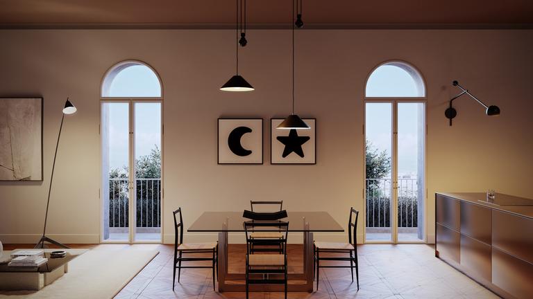 Aggregato – lampada a sospensione - Sag 80 - Artemide - Lampada