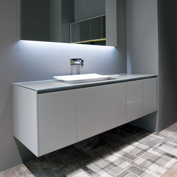 Foglio – lavabo ad incasso – ambientata