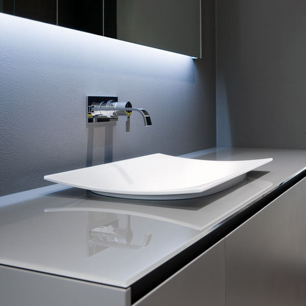 Foglio – lavabo ad incasso – ambientata