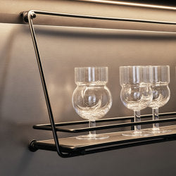 Accessory bar with LED profile
