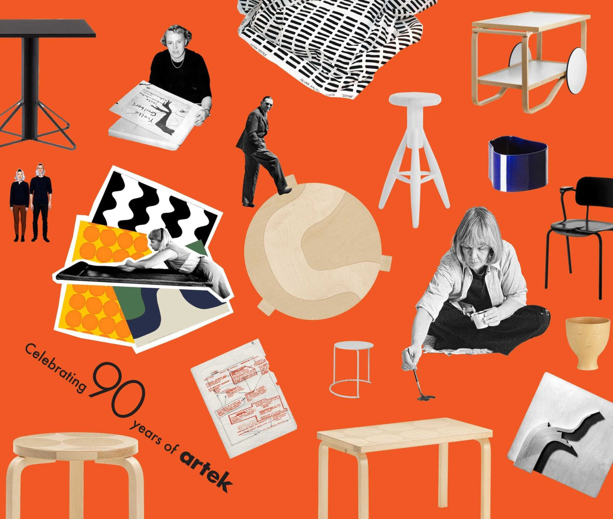 Stool 60 Seireeni – sgabello - Sag 80 - Artek - Sedia