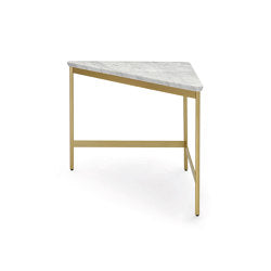 Capilano Tavolino 96x30 - Versione con top in marmo Emperador