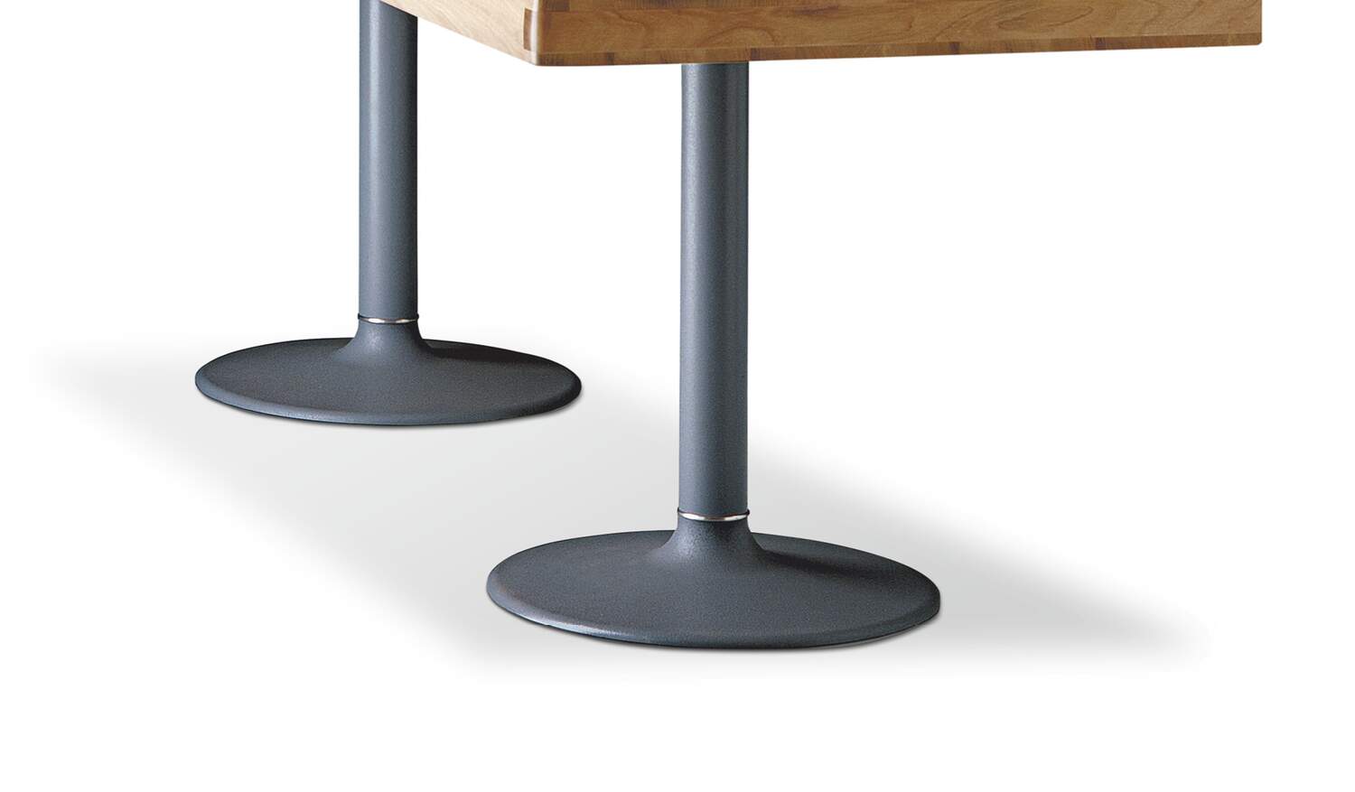 Tavolino 11 Table Pieds Corolle, Plateau Bois