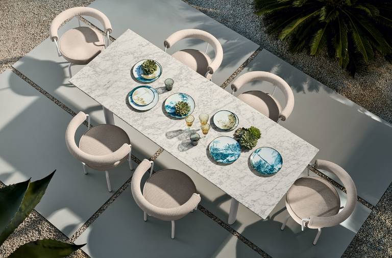 Tavolo 6 Table Tube D’Avion, Outdoor
