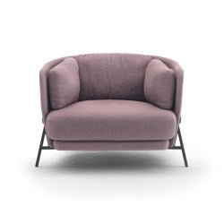 Cradle Tavolino - Versione con top in marmo Carrara - Sag 80 - Arflex -