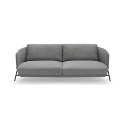 Cradle Poltrona -Rivestimento interno tessuto - esterno pelle