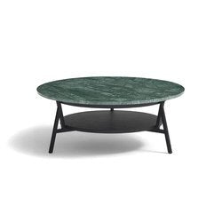 Cradle Tavolino - Versione con top in marmo Carrara - Sag 80 - Arflex -