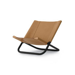 Cross Armchair - Leather version with high backrest