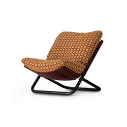 Cross Armchair - Low Backrest Version