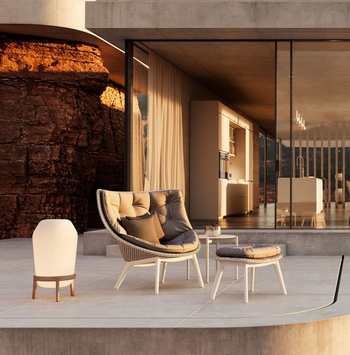 Mbrace – poltrona con ali (Wing chair) – ambientata