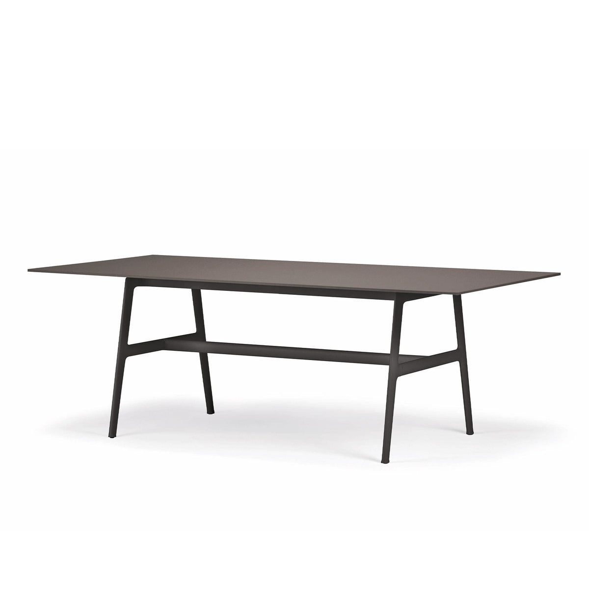 Seax – tavolo da pranzo (dining table 100x220 black pepper) - Sag 80 - DEDON - Tavolo