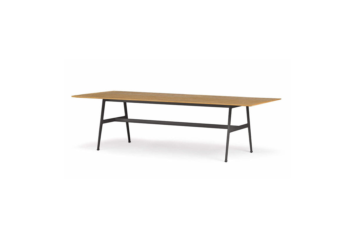 Seax – tavolo da pranzo (dining table 100x280 black) – ambientata