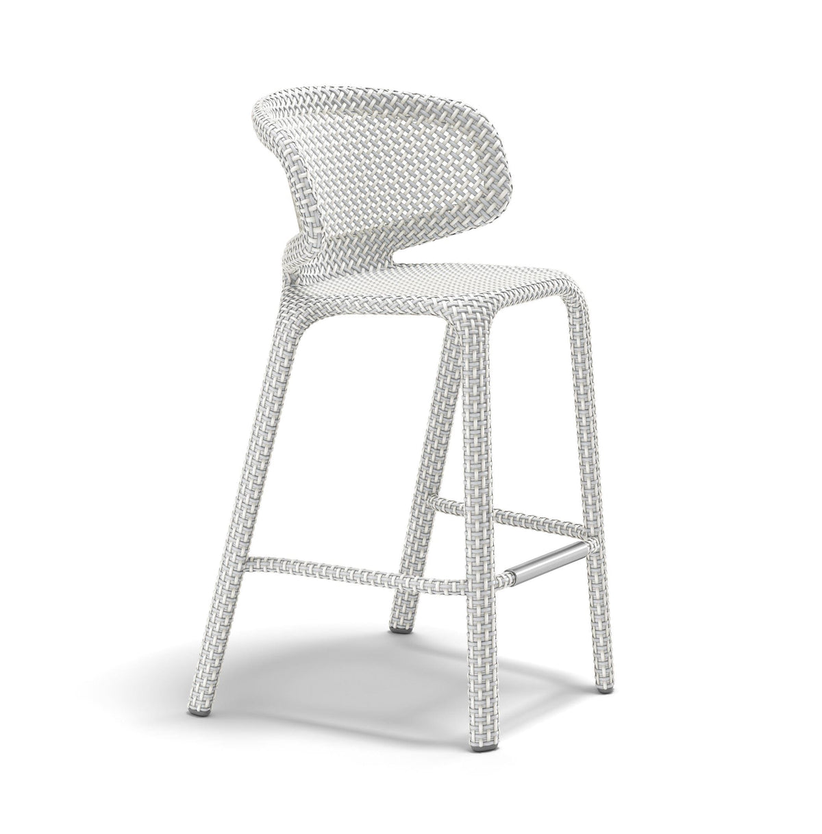 Furniture – sEASHELL NUO Counter Height Barstool - Sag 80 - DEDON - Sedia