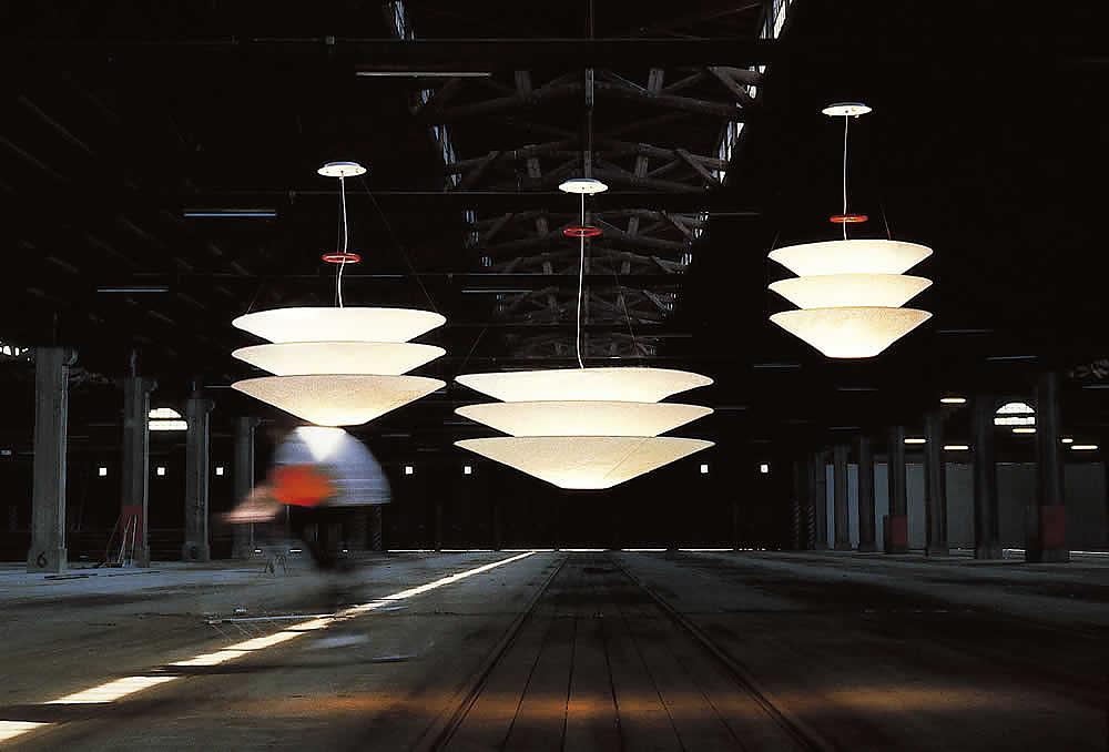Floatation – lampada a sospensione – ambientata