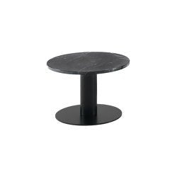 Goya Coffee Table 50x50 - Square version with red Travertine top