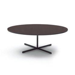 Island Coffee Table 140x50 - Version with chocolate lacquered top
