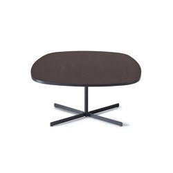 Island Tavolino 120x60 - Versione con top laccato cioccolato - Sag 80 - Arflex -
