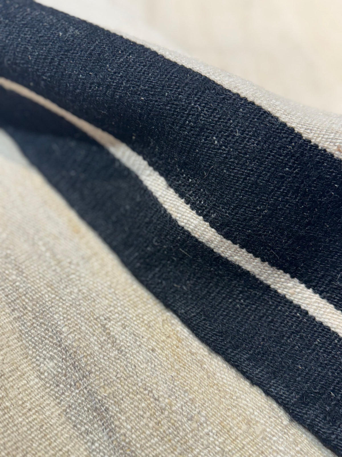 Kelim Beige - Black – kilim – ambientata