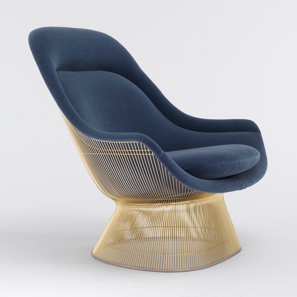 Poltrona Platner - Oro - Sag 80 - Knoll - Poltrona