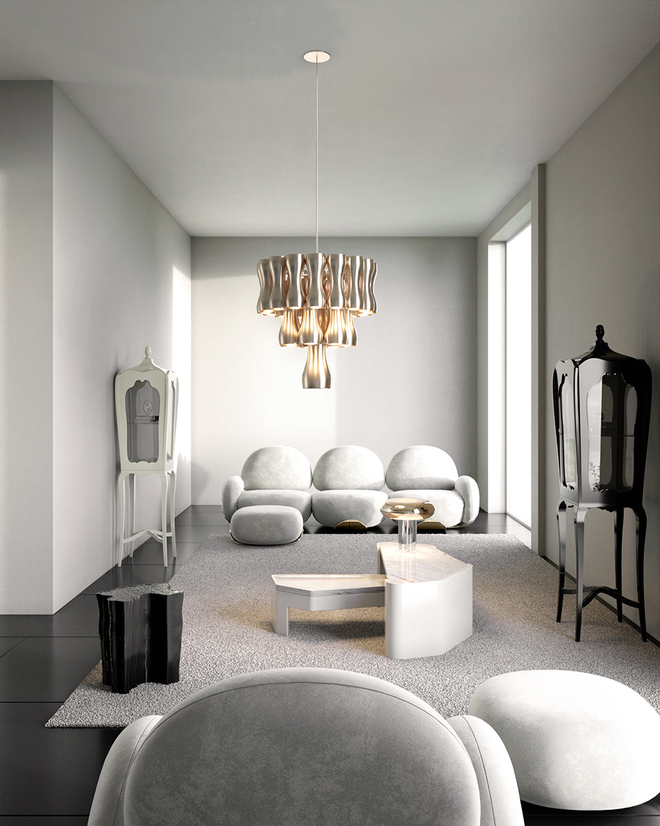 Krown Chandelier – lampada a sospensione – ambientata