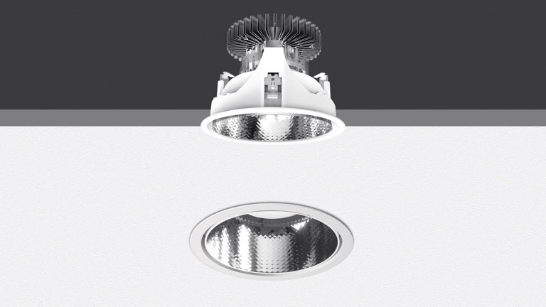 Luceri Round Trim – lampada – ambientata